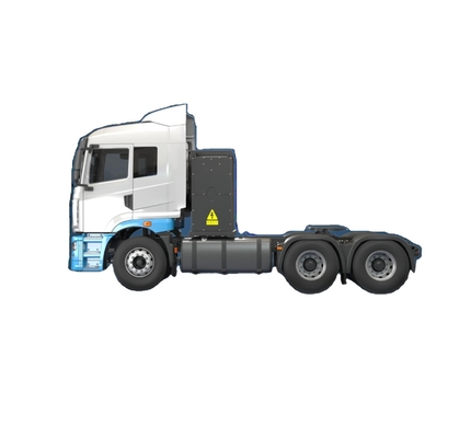 Geely Remote, composite M7, Yiwei 350Kwh échangeur d'énergie, 6x4 tracteur électrique pur pour le transport terminal