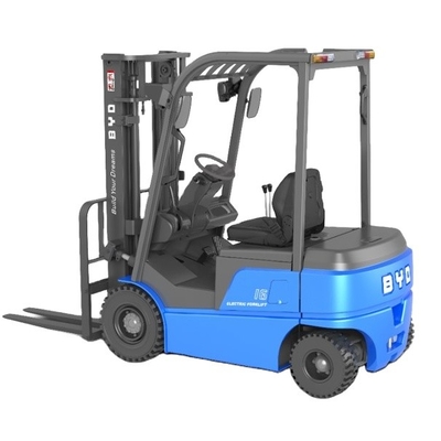 Fabriqué en Chine, le chariot élévateur électrique pur à quatre pivots de BYD pèse 1,6 à 1,8 tonne pour le Dual Drive