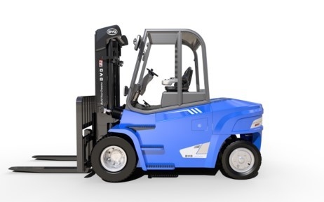 Fabriqué en Chine, le chariot élévateur électrique pur à quatre pivots de BYD pèse 1,6 à 1,8 tonne pour le Dual Drive
