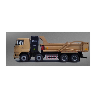 Batterie Geely CATL avec échange de batterie à 282 degrés, camion de décharge électrique pur 8X4 lourd pour le transport des déchets urbains
