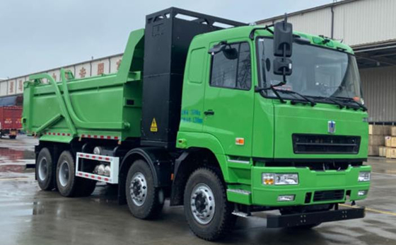 Chine Geely, batterie CATL, échange de batterie à 282 degrés, déchargeur électrique pur 8X4 M7 pour le transport des déchets urbains