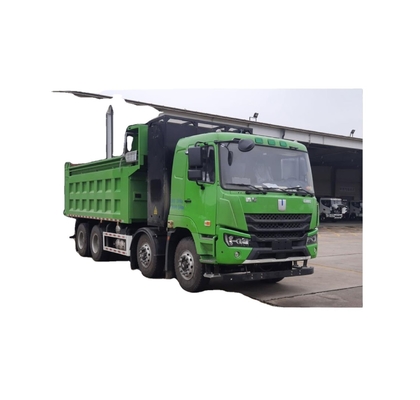 Geely Commercial, batterie CATL avec échange de batterie à 350 degrés, déchargeur purement électrique 8X4 M7 pour le transport des déchets urbains