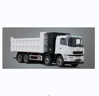 Geely Commercial, batterie CATL avec échange de batterie à 350 degrés, déchargeur purement électrique 8X4 M7 pour le transport des déchets urbains