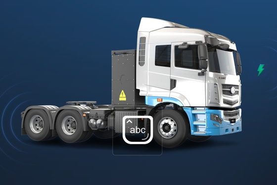 Chine Geely, version standard, échangeur de puissance Yiwei 282Kwh, tracteur purement électrique 6x4 pour aciéries et transports miniers