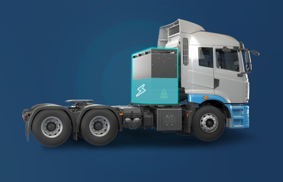 Chine Geely, version standard, échangeur de puissance Yiwei 282Kwh, tracteur purement électrique 6x4 pour aciéries et transports miniers