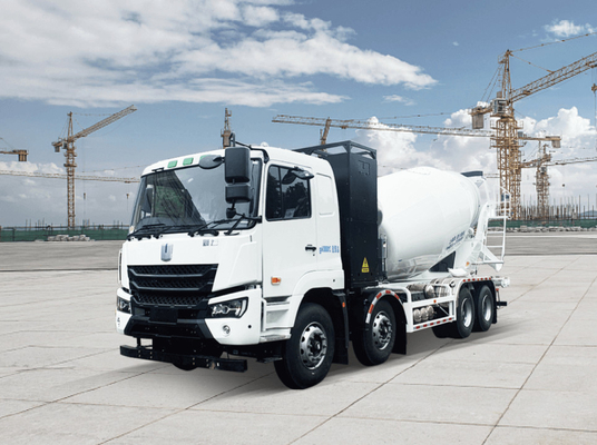 Geely Remote G1E Truck de mélangeur électrique pur 8X4 Chargement et changement intégré