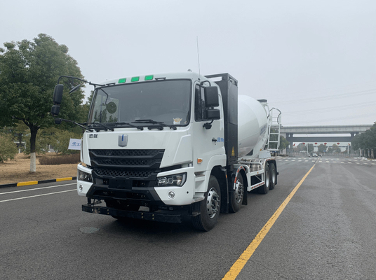 Geely Remote G1E Truck de mélangeur électrique pur 8X4 Chargement et changement intégré