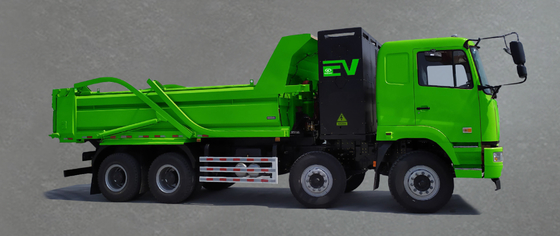 Geely Remote M5 Pure Electric Dump Truck 8x4 Chargement et changement version intégrée 282 kWh