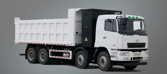 Geely Remote M5 Pure Electric Dump Truck 8x4 Chargement et changement version intégrée 282 kWh