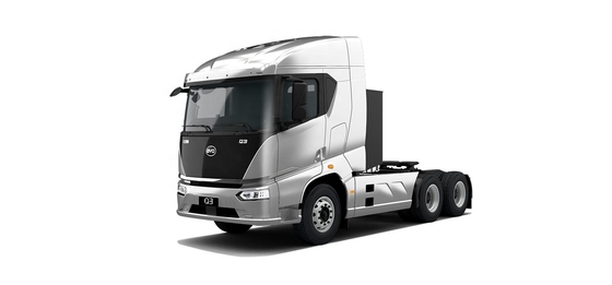 Tracteur à transmission automatique BYD 6x4 purement électrique (version à 555 degrés)