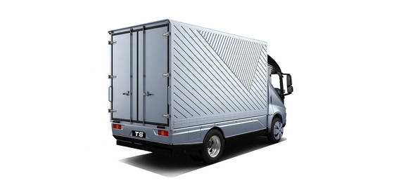 Champion des ventes Fabriqué en Chine Pure Electric 200KM BYD T5D Box Logistics Vehicle