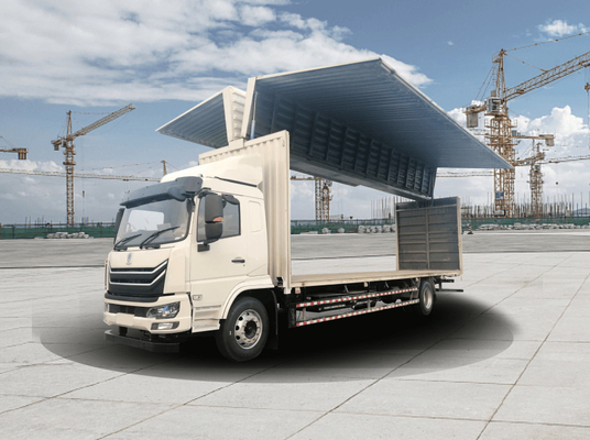 Geely Remote G1E Pure Electric Box Truck 4X2 Chargement du châssis Véhicule à voilure volante