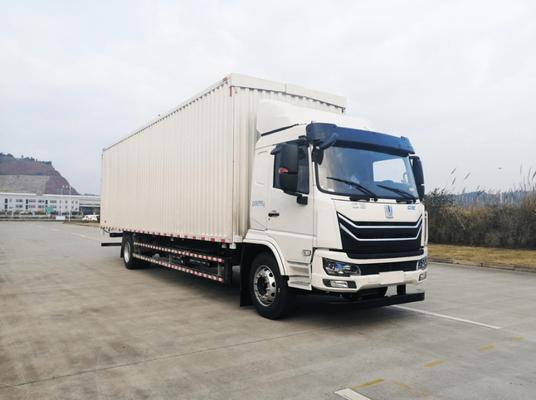 Geely Remote G1E Pure Electric Box Truck 4X2 Chargement du châssis Véhicule à voilure volante