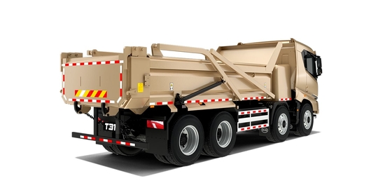 Le roi de la performance en termes de coûts: le nouveau BYD Pure Electric 8x4 Slag Truck