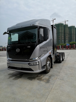 Vente à chaud 282 kilowattheures d'électricité, BYD 6x4 tracteur purement électrique dédié au quai