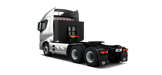 Vente à chaud 282 kilowattheures d'électricité, BYD 6x4 tracteur purement électrique dédié au quai