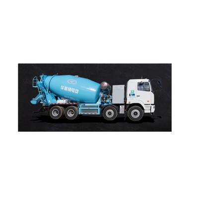 Chine Geely, version standard M7, charge CATL-350Kwh, 12 mètres cubes, camion de mélangeur de ciment électrique pur 8x4