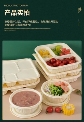 Dégradation, protection de l'environnement, santé et sécurité, boîtes à repas jetables