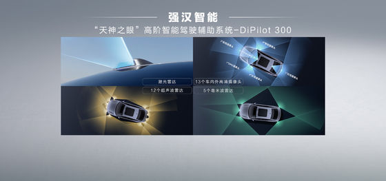 BYD Qin Plus DMI 102km Leading Glory Edition avec une puissance maximale de 132 kW